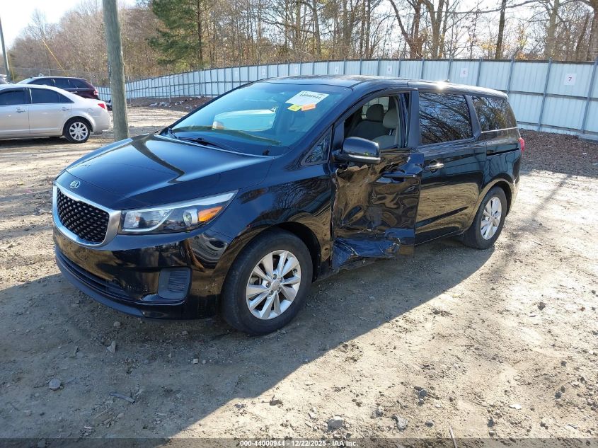 2017 Kia Sedona Lx VIN: KNDMB5C11H6229504 Lot: 44000944