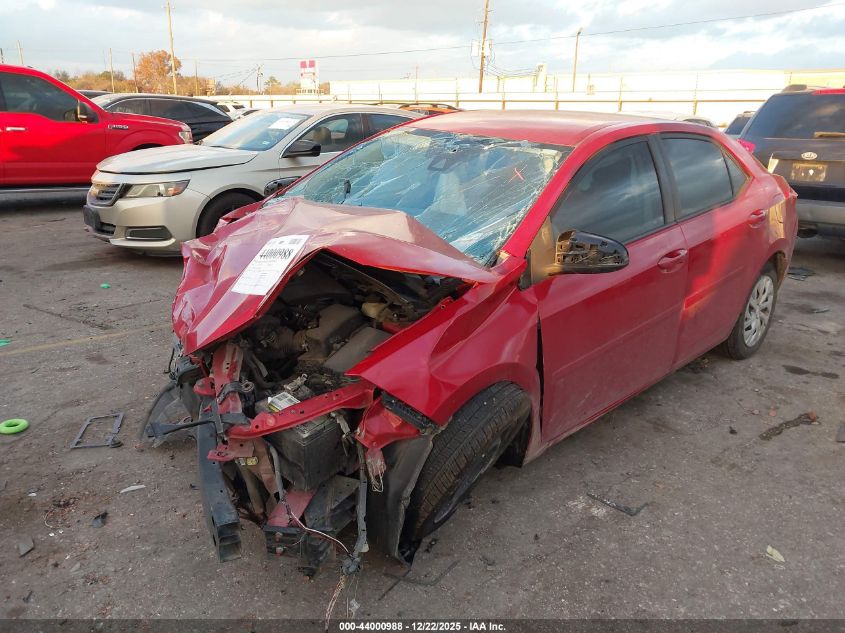 2018 Toyota Corolla Le VIN: 5YFBURHE6JP743996 Lot: 44000988