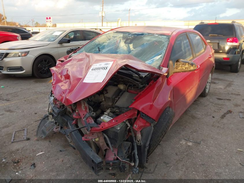 2018 Toyota Corolla Le VIN: 5YFBURHE6JP743996 Lot: 44000988