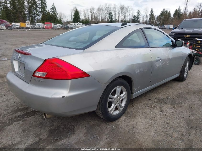 2007 Honda Accord 2.4 Lx VIN: 1HGCM72357A006612 Lot: 44001000