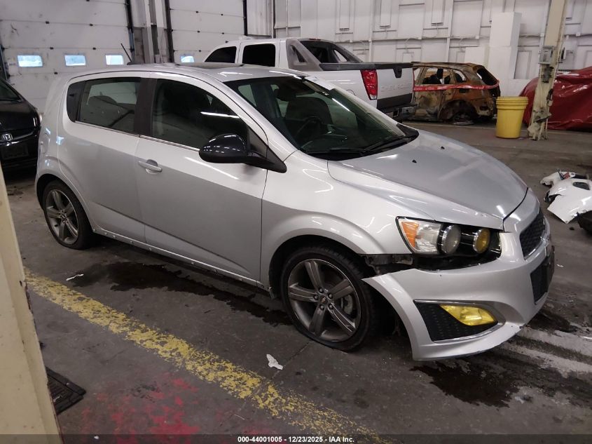 2015 Chevrolet Sonic Rs Manual