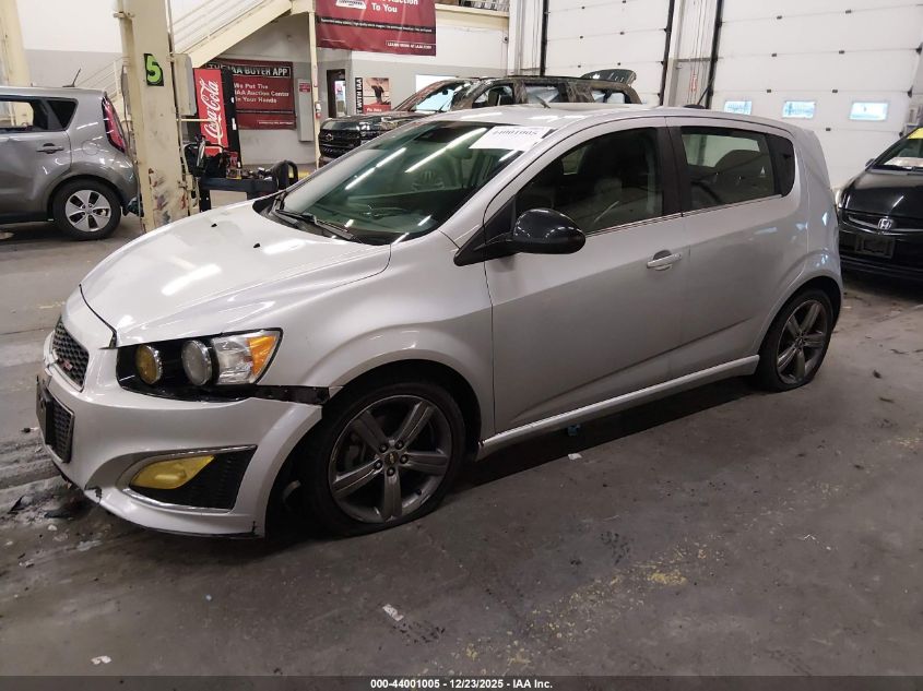 2015 Chevrolet Sonic Rs Manual