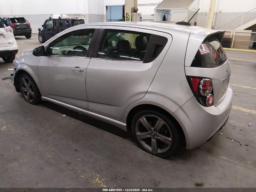 2015 Chevrolet Sonic Rs Manual