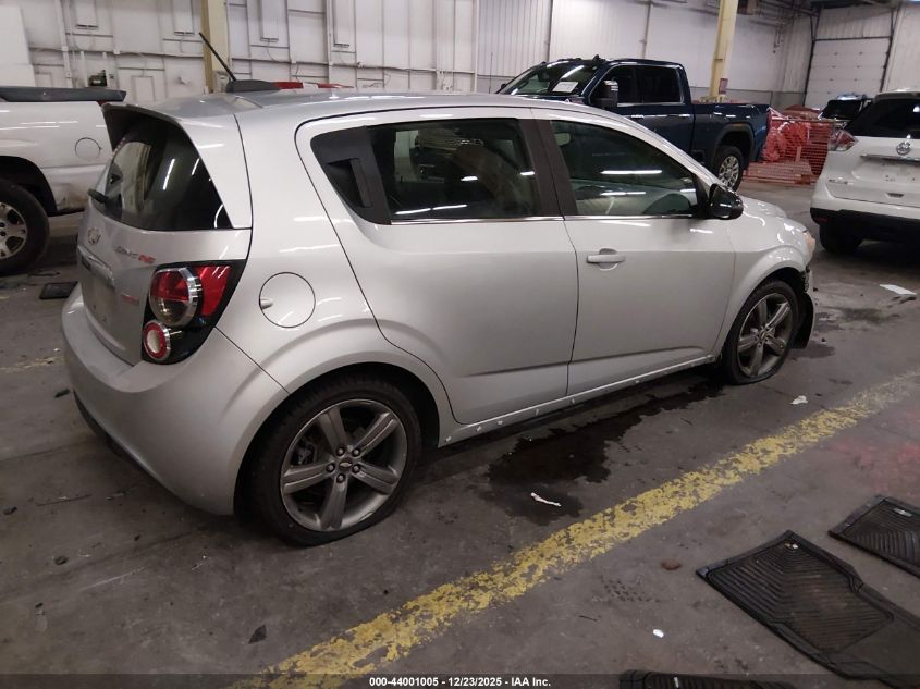 2015 Chevrolet Sonic Rs Manual