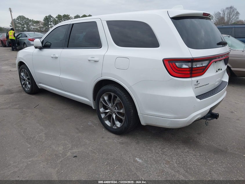 Vin: 1c4rdhdg4lc339154, lot: 44496776, dodge durango gt plus rwd 20203
