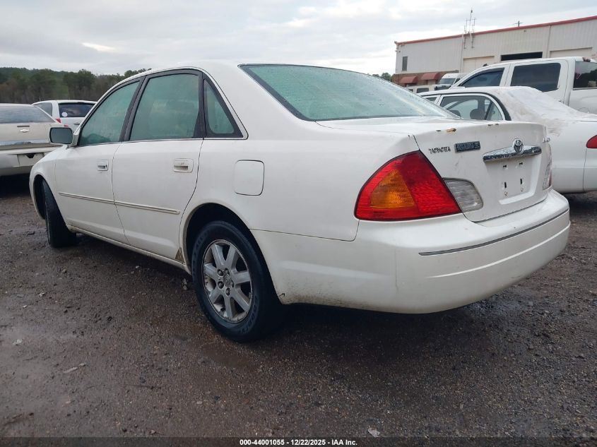 2000 Toyota Avalon Xls VIN: 4T1BF28B9YU111400 Lot: 44001055