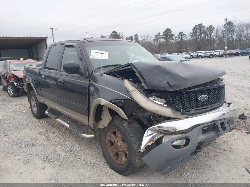 2002 Ford F-150 Lariat/Xlt VIN: 1FTRW08L62KB81617 Lot: 44001068