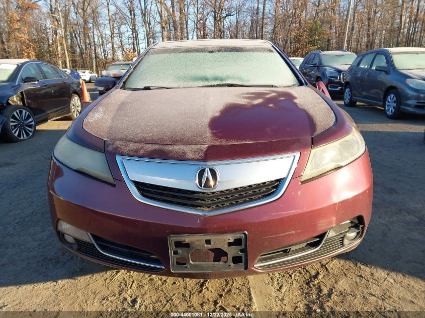 2012 Acura Tl Tech Auto VIN: 19UUA8F56CA021385 Lot: 44001081