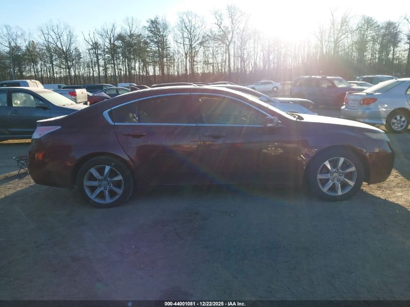 2012 Acura Tl Tech Auto VIN: 19UUA8F56CA021385 Lot: 44001081