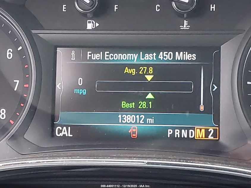 2017 Buick Encore Preferred VIN: KL4CJASB6HB165186 Lot: 44001112