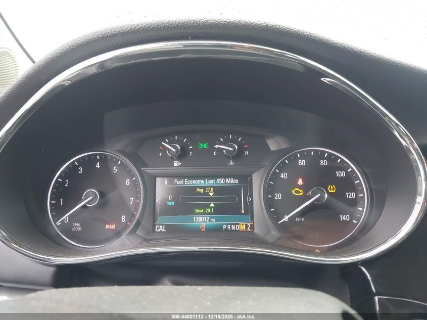 2017 Buick Encore Preferred VIN: KL4CJASB6HB165186 Lot: 44001112