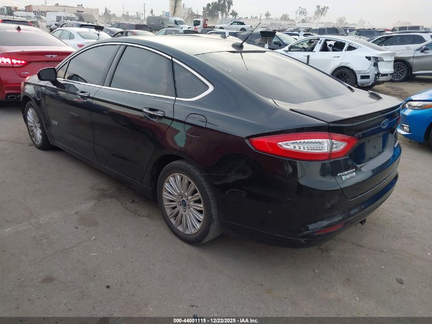 2014 Ford Fusion Energi Titanium VIN: 3FA6P0SU1ER337411 Lot: 44001119