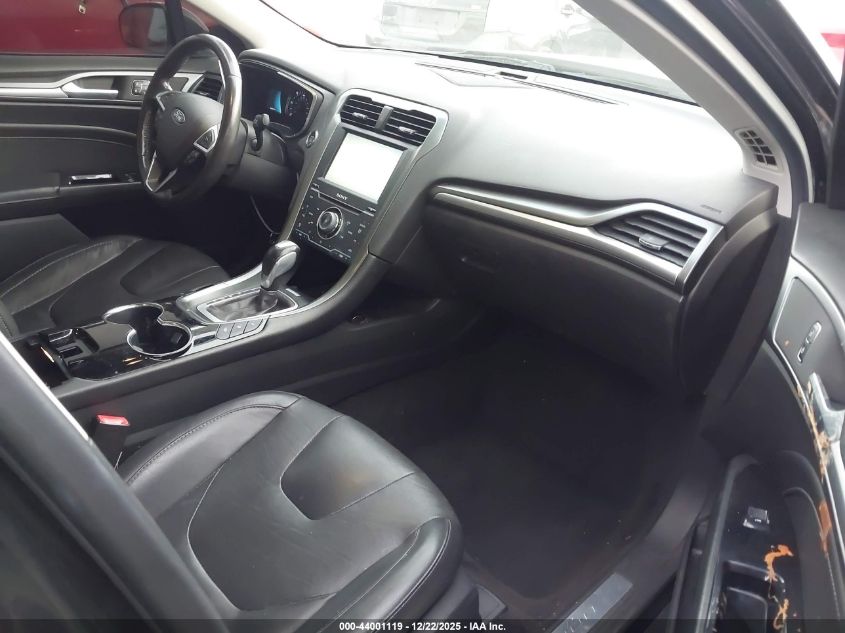 2014 Ford Fusion Energi Titanium VIN: 3FA6P0SU1ER337411 Lot: 44001119