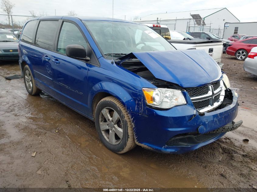 2013 Dodge Grand Caravan Se VIN: 2C4RDGBG8DR695905 Lot: 44001145