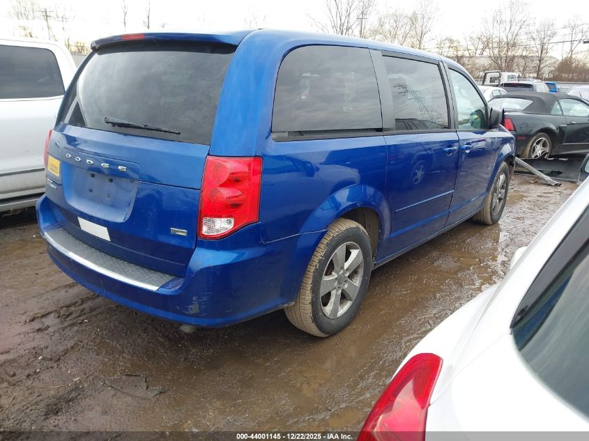 2013 Dodge Grand Caravan Se VIN: 2C4RDGBG8DR695905 Lot: 44001145