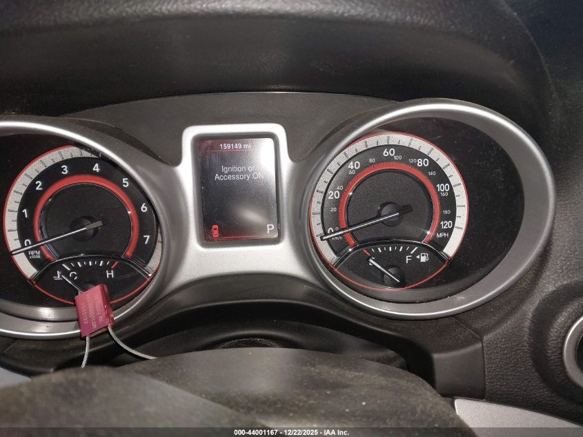 2013 Dodge Journey Sxt VIN: 3C4PDDBG1DT587158 Lot: 44001167