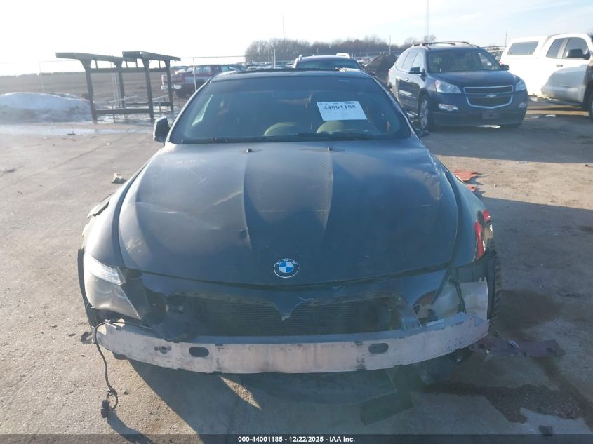 2010 BMW 650I VIN: WBAEA5C59ACV92986 Lot: 44001185