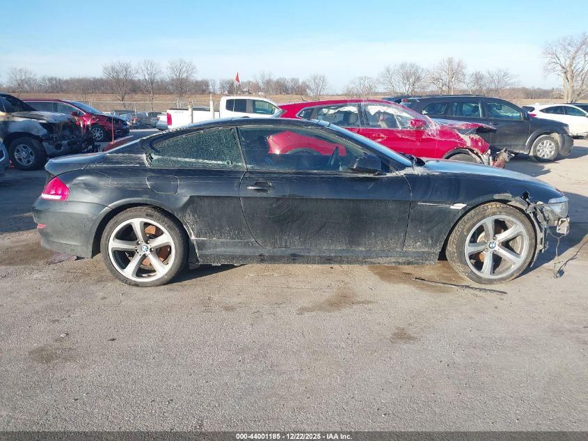 2010 BMW 650I VIN: WBAEA5C59ACV92986 Lot: 44001185