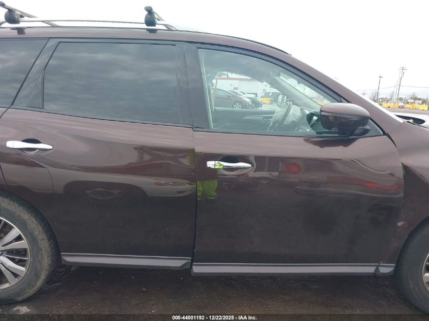 2019 Nissan Pathfinder Sl VIN: 5N1DR2MN4KC632022 Lot: 44001192