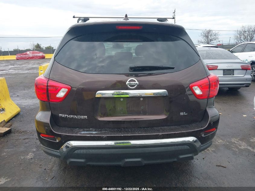 2019 Nissan Pathfinder Sl VIN: 5N1DR2MN4KC632022 Lot: 44001192