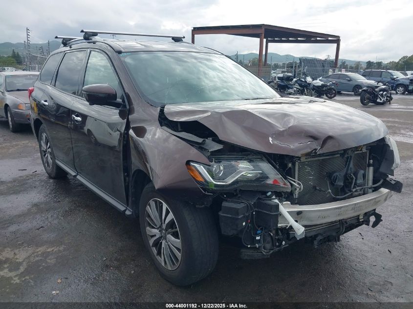 2019 Nissan Pathfinder Sl VIN: 5N1DR2MN4KC632022 Lot: 44001192