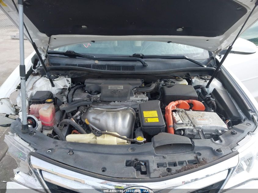 2013 Toyota Camry Hybrid Xle VIN: 4T1BD1FKXDU078338 Lot: 44001198