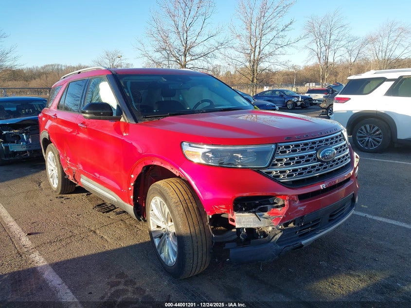 1FMSK8FH2MGA10424 2021 Ford Explorer Limited auction photo 1