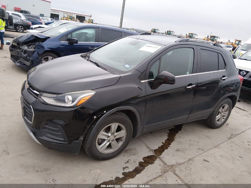 2019 Chevrolet Trax Lt VIN: 3GNCJLSB2KL318239 Lot: 44001223