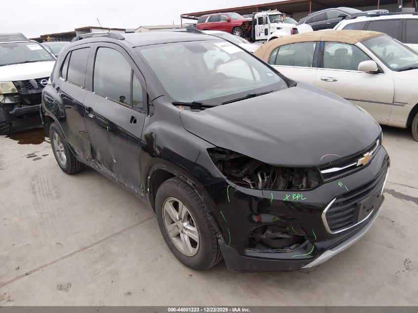 2019 Chevrolet Trax Lt VIN: 3GNCJLSB2KL318239 Lot: 44001223