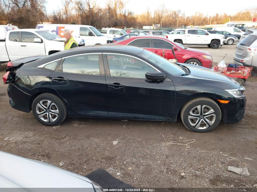 2017 Honda Civic Lx VIN: 19XFC2F56HE233755 Lot: 44001340