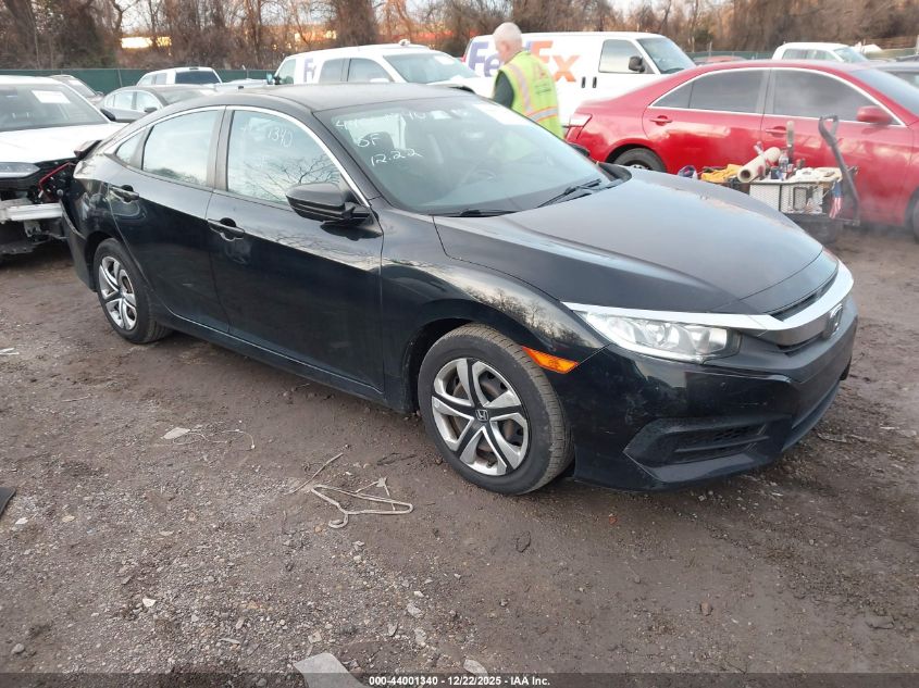 2017 Honda Civic Lx VIN: 19XFC2F56HE233755 Lot: 44001340