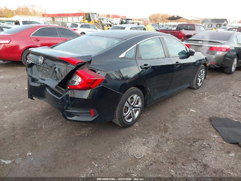 2017 Honda Civic Lx VIN: 19XFC2F56HE233755 Lot: 44001340