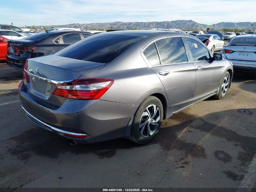 2017 Honda Accord Lx VIN: 1HGCR2F33HA271920 Lot: 44001348