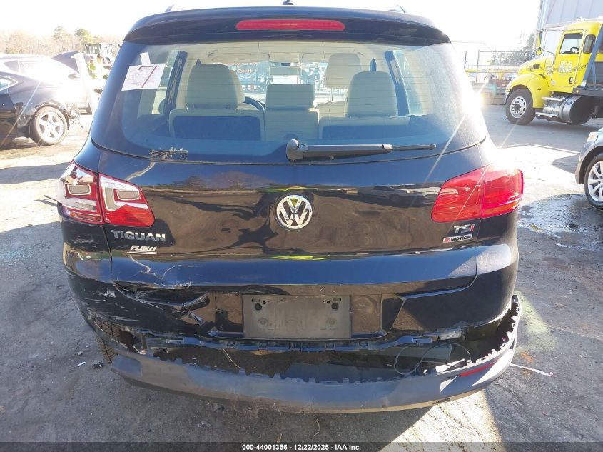 2016 Volkswagen Tiguan S VIN: WVGBV7AX5GW514220 Lot: 44001356