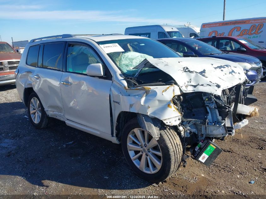 2009 Toyota Highlander Hybrid Limited VIN: JTEEW44A392036065 Lot: 44001391