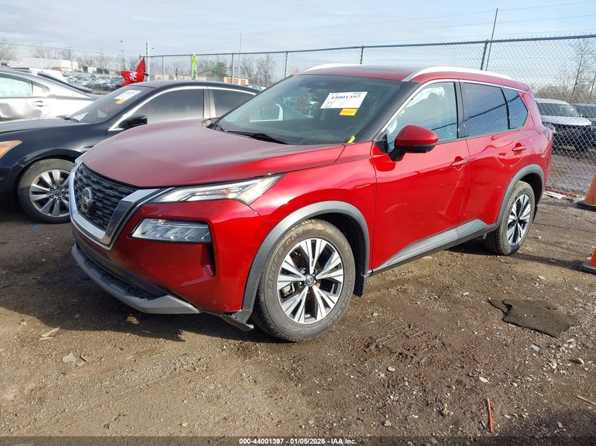 VIN 5N1AT3BB8MC723848 2021 NISSAN ROGUE SV INTELLIGENT AWD