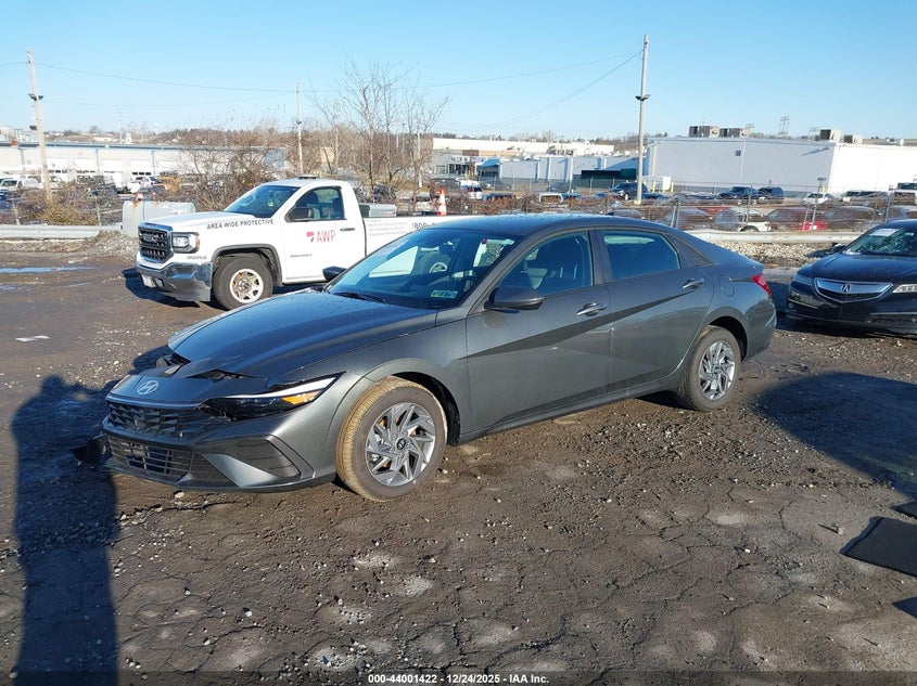 2026 Hyundai Elantra Hybrid Blue