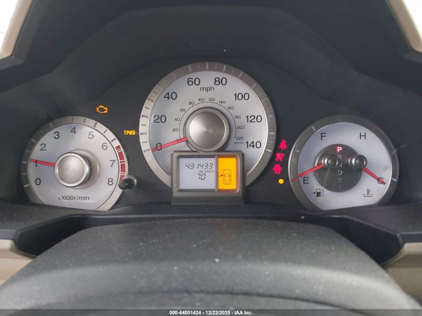 2009 Honda Pilot Lx VIN: 5FNYF38229B019169 Lot: 44001424