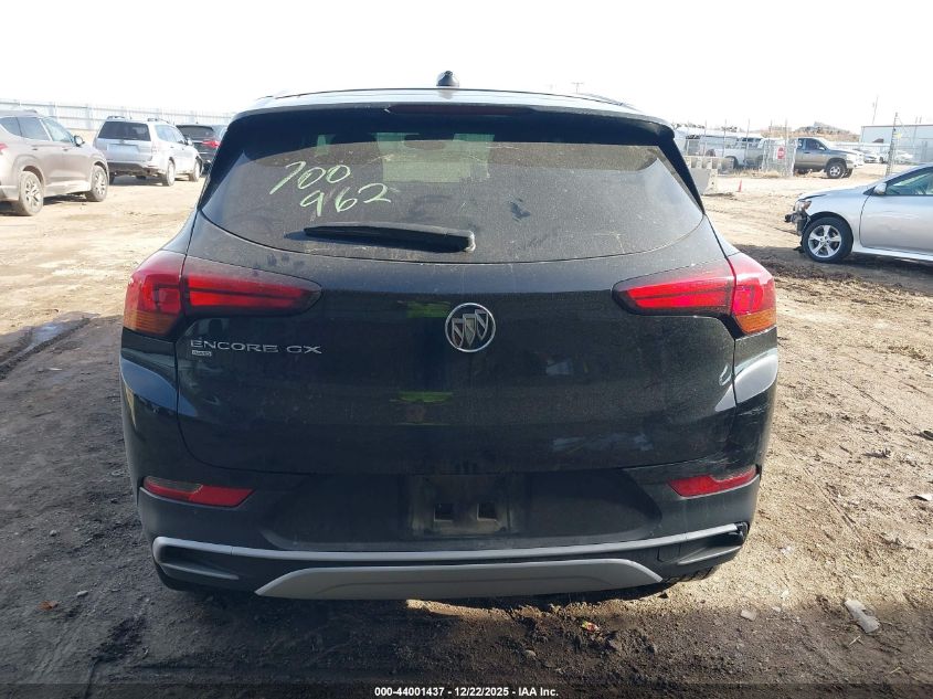 2022 Buick Encore Gx Awd Preferred VIN: KL4MMCSL8NB051993 Lot: 44001437