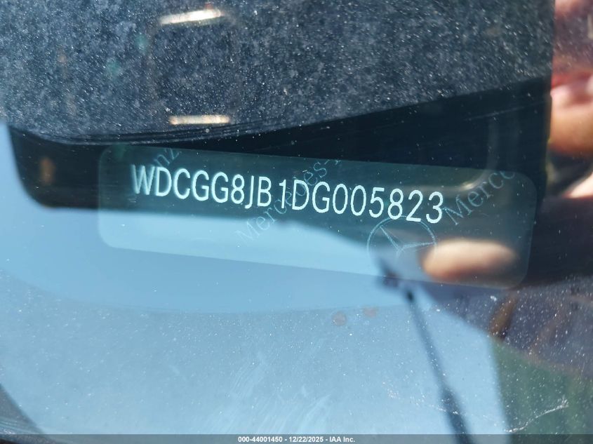 2013 Mercedes-Benz Glk 350 4Matic VIN: WDCGG8JB1DG005823 Lot: 44001450