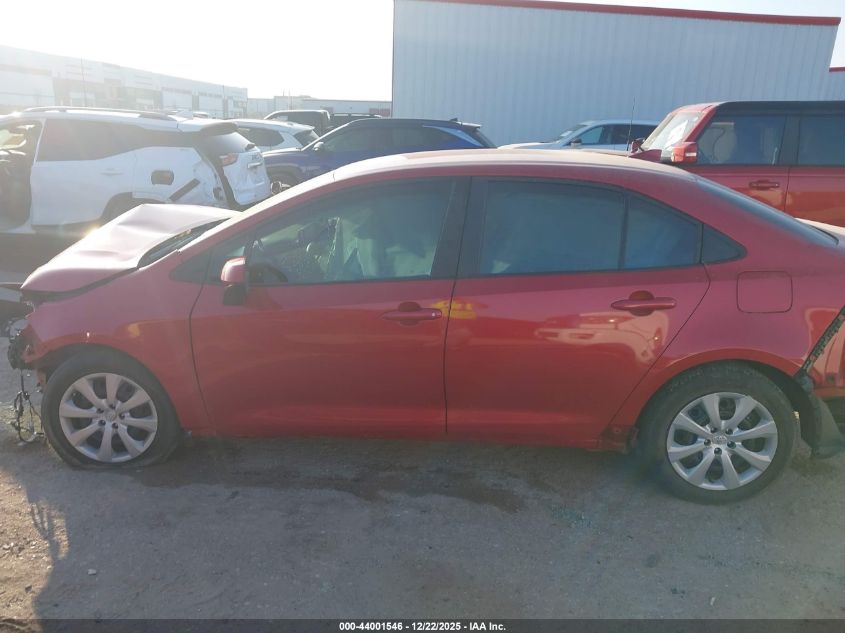 2021 Toyota Corolla Le VIN: 5YFEPMAE8MP252173 Lot: 44001546