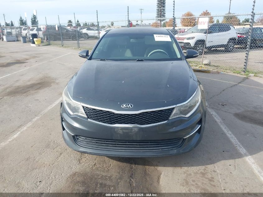 2016 Kia Optima Lx VIN: 5XXGT4L36GG009247 Lot: 44001562