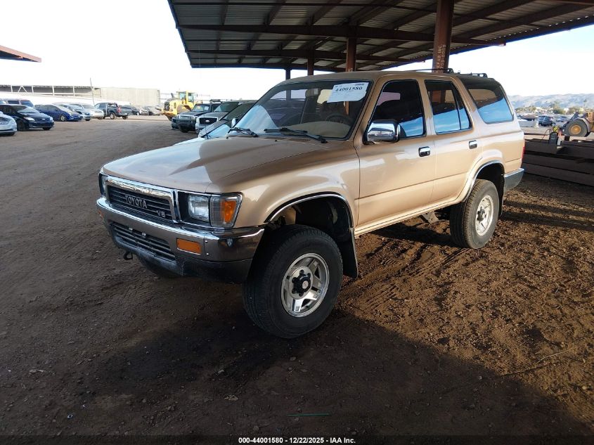 1991 Toyota 4Runner Vn39 Sr5 VIN: JT3VN39W3M0050613 Lot: 44001580