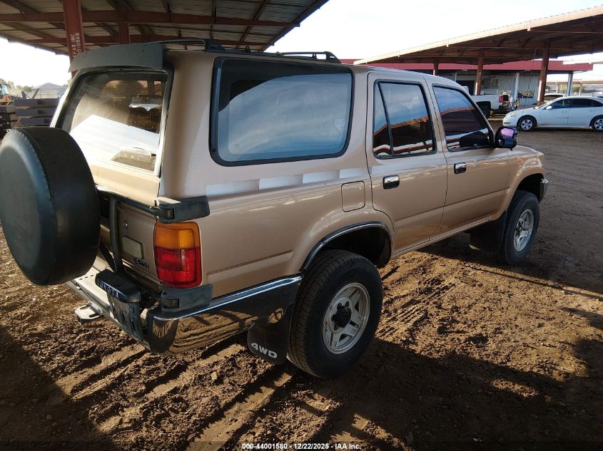 1991 Toyota 4Runner Vn39 Sr5 VIN: JT3VN39W3M0050613 Lot: 44001580