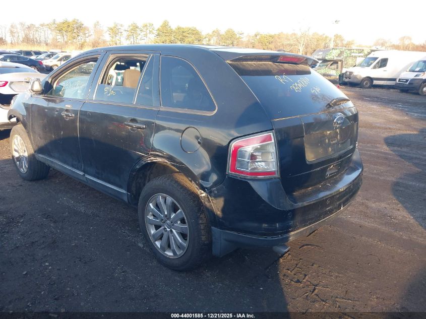 2010 Ford Edge Sel VIN: 2FMDK4JC1ABB02754 Lot: 44001585