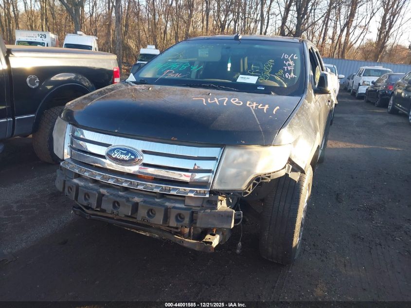 2010 Ford Edge Sel VIN: 2FMDK4JC1ABB02754 Lot: 44001585