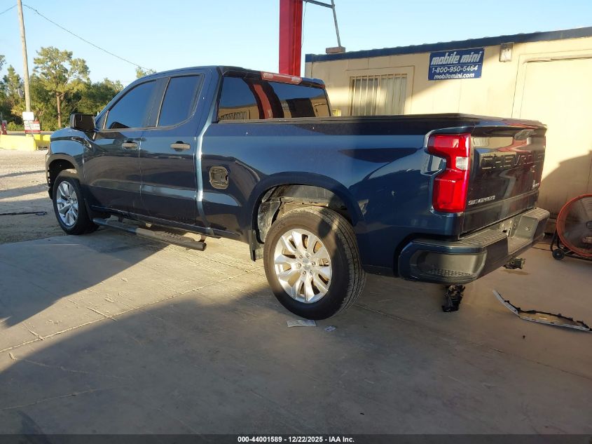2020 Chevrolet Silverado 1500 2Wd Standard Bed Custom VIN: 1GCRWBEK1LZ367291 Lot: 44001589