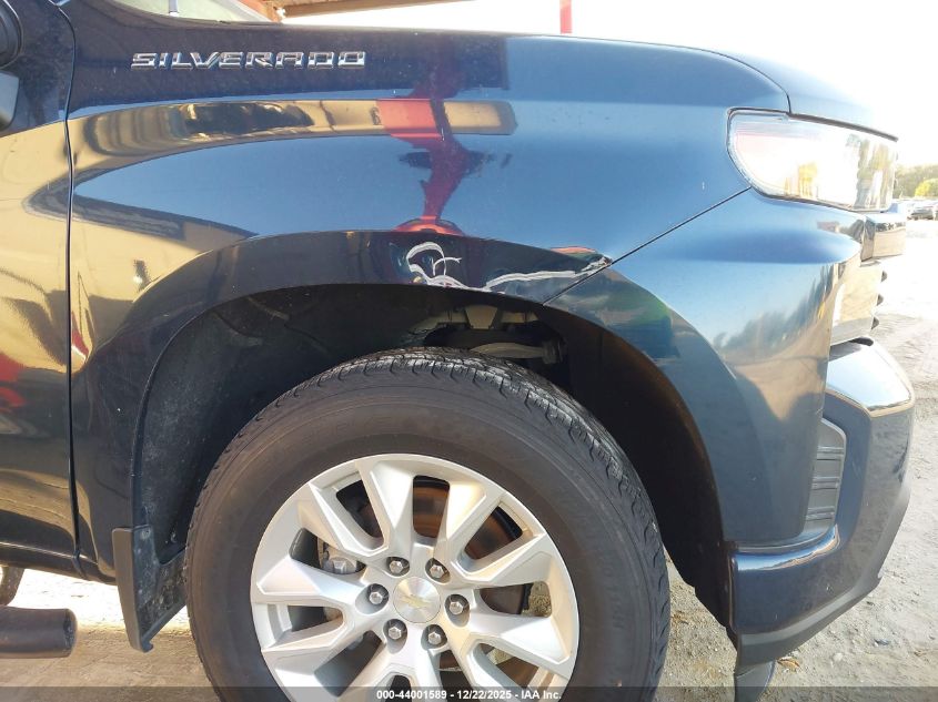 2020 Chevrolet Silverado 1500 2Wd Standard Bed Custom VIN: 1GCRWBEK1LZ367291 Lot: 44001589