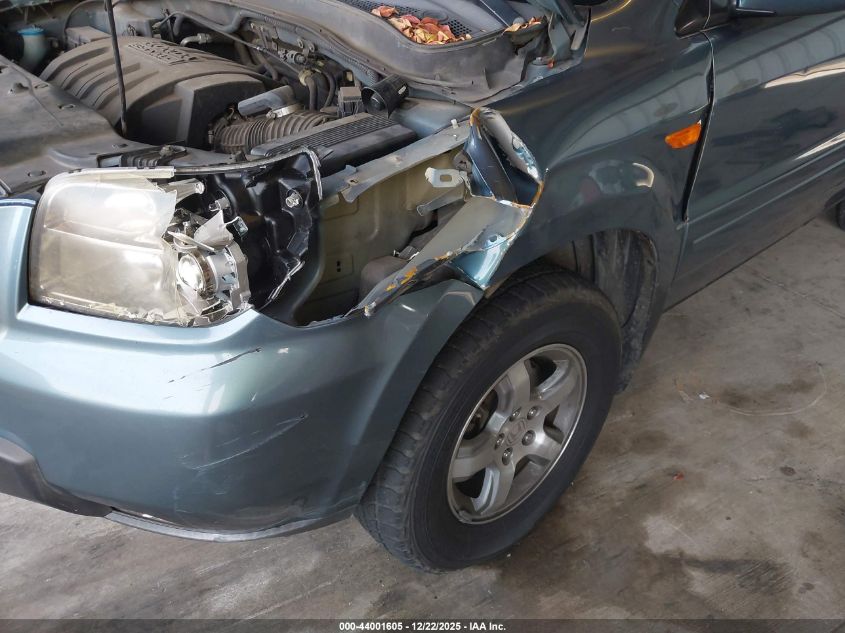 2007 Honda Pilot Ex-L VIN: 5FNYF285X7B020426 Lot: 44001605