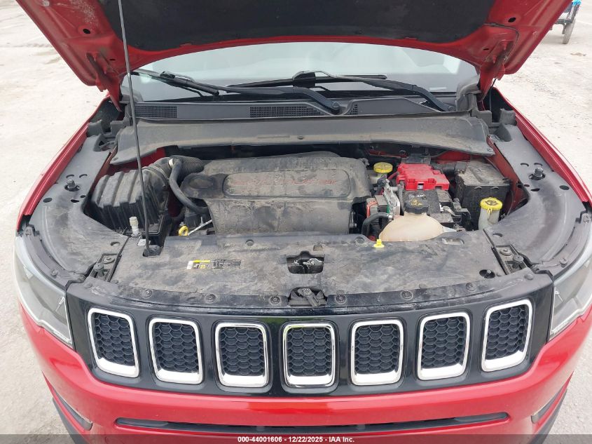 2019 Jeep Compass Latitude Fwd VIN: 3C4NJCBB2KT677477 Lot: 44001606